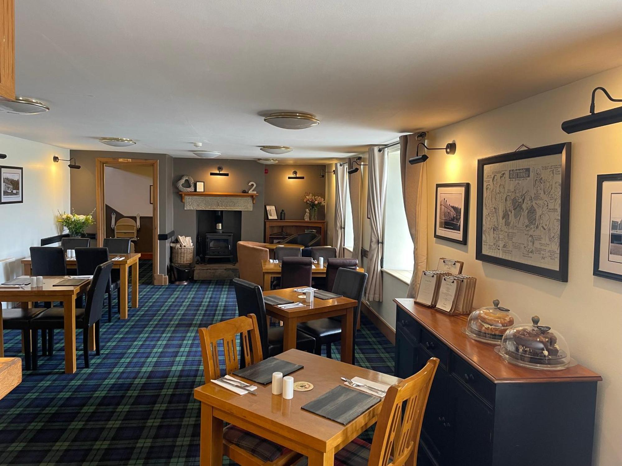 Redesdale Arms Hotel Otterburn Bagian luar foto